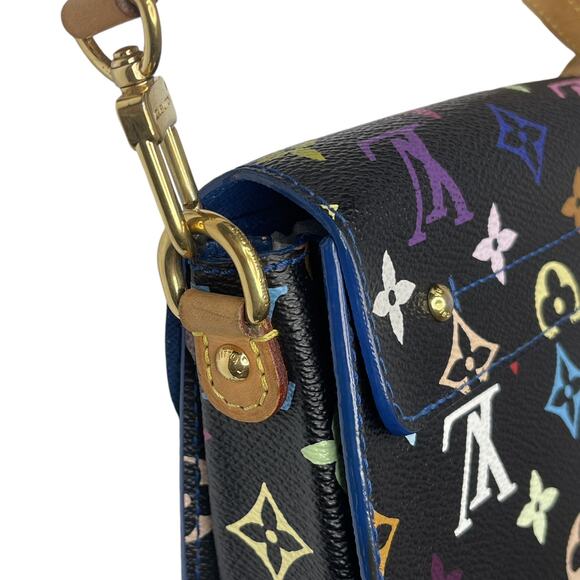 Louis Vuitton Multicolor Heartbreaker Bag Monogram Crossbody Vintage Black LV - Picture 13 of 16